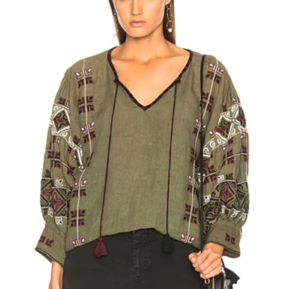 Nili Lotan Cleo Blouse - Picture 1 of 8